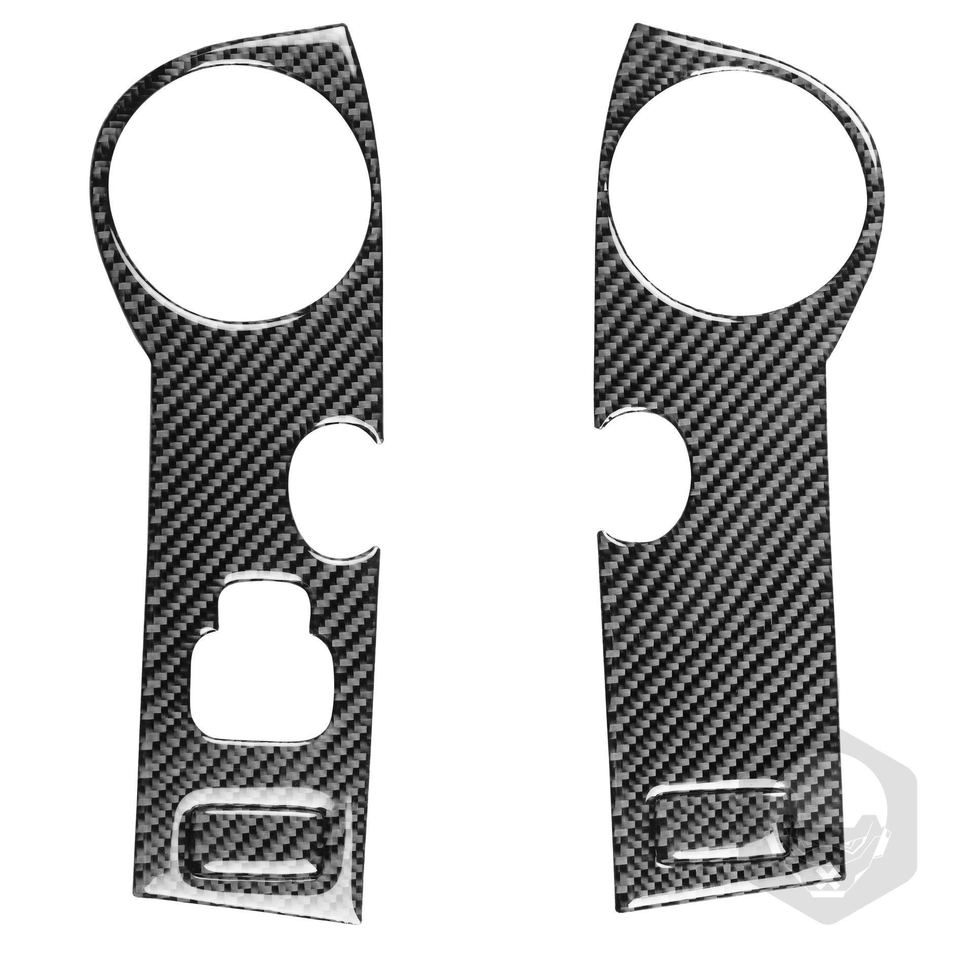 适用于马自达MX5 NC23碳纤维车窗升降面板装饰贴汽车内饰改装配件