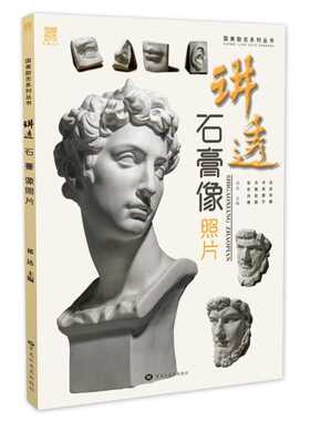 讲透石膏像照片 素描美术绘画零基础入门五官头像结构经典画册