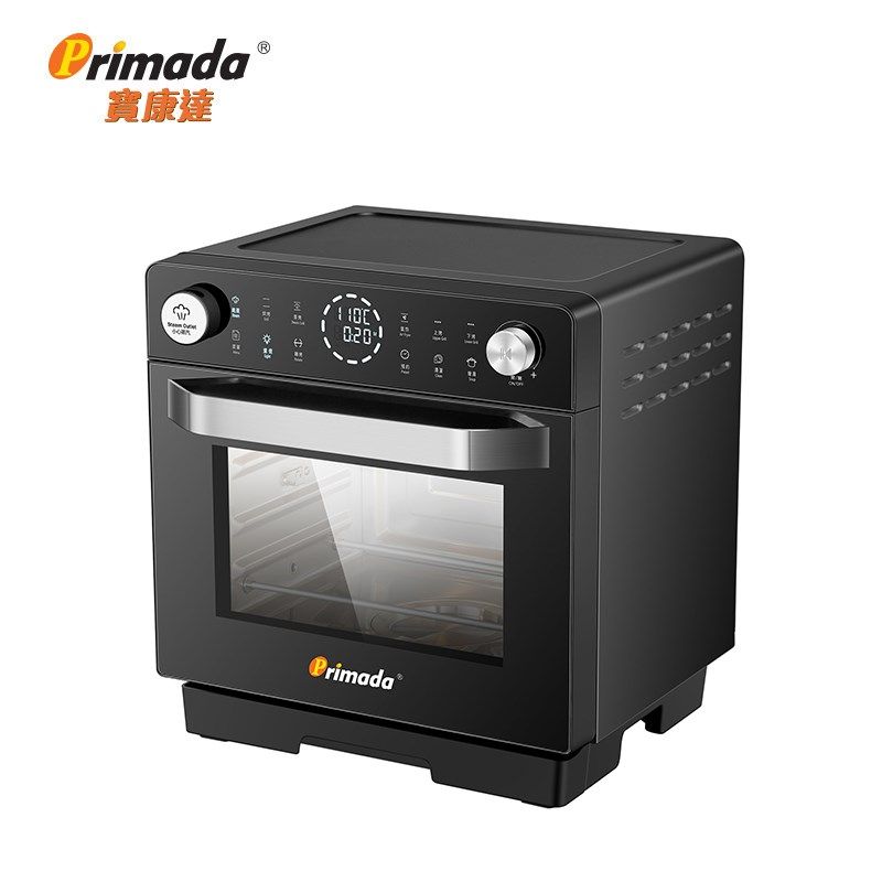 Primada宝康达香港蒸烤箱一体机家用台式小型烤箱20L多功能空气炸