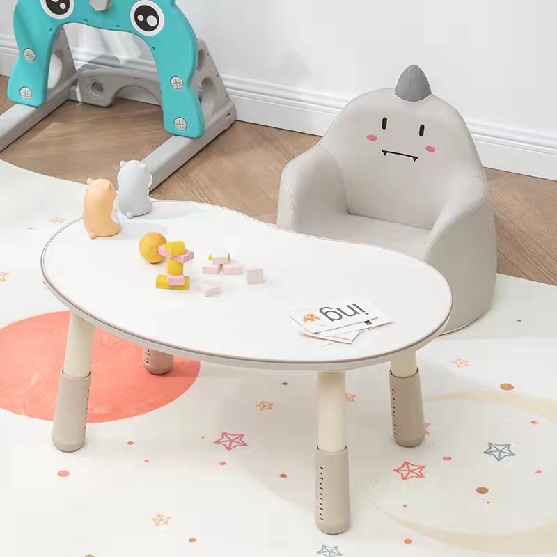 宝宝花生桌儿童桌子宝宝游戏玩具桌椅可升降调节婴幼儿园学习书桌