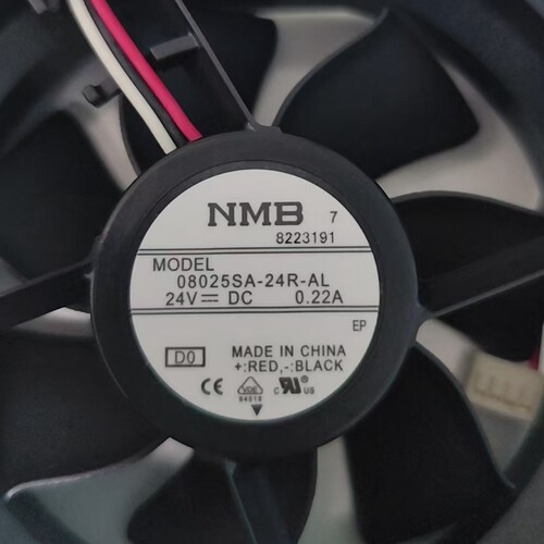 NMB 08025SA-24R-AL 24V 0.22A  8025散热风扇