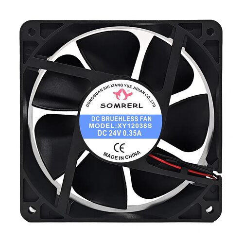 SOMREAL XY12038B 24V 0.35A 12CM 电焊机变频器变频器风扇