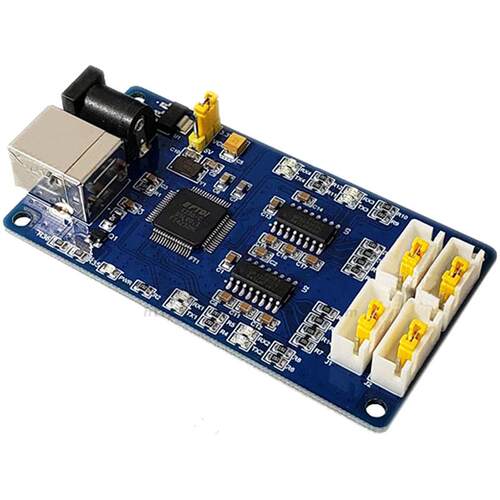 USB转4路TTL/RS-2串2/4853口模块5V3.3V2.5V1.8V电 平FTDI芯片