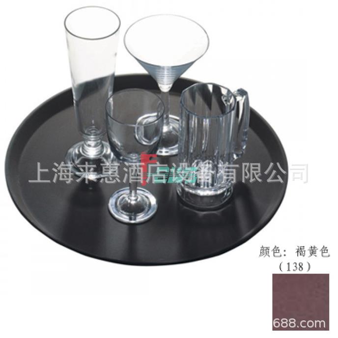 CAMBRO 1600TL-138 16"圆形防滑托盘(褐黄色) 餐饮行业设备