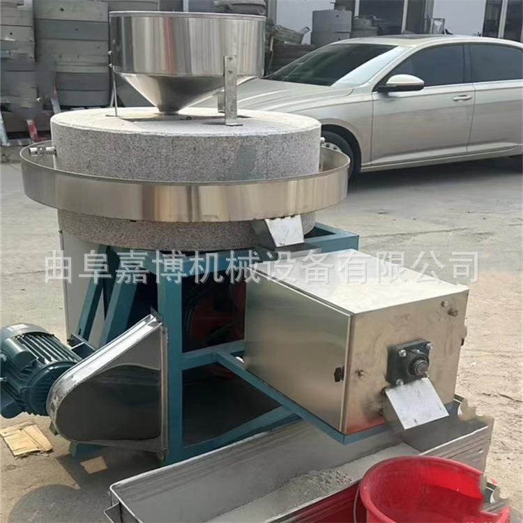 不同直径面粉石磨机 半自动五谷杂粮石磨机 荞麦青稞电动石磨机
