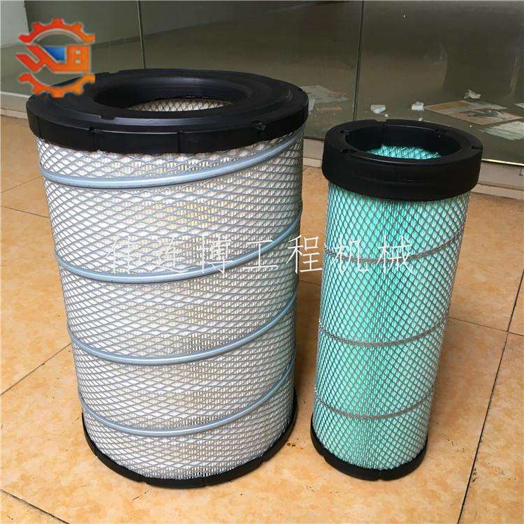 适用挖掘机沃尔沃临工200/210B空气滤芯进口HV纸张滤清器挖机配件