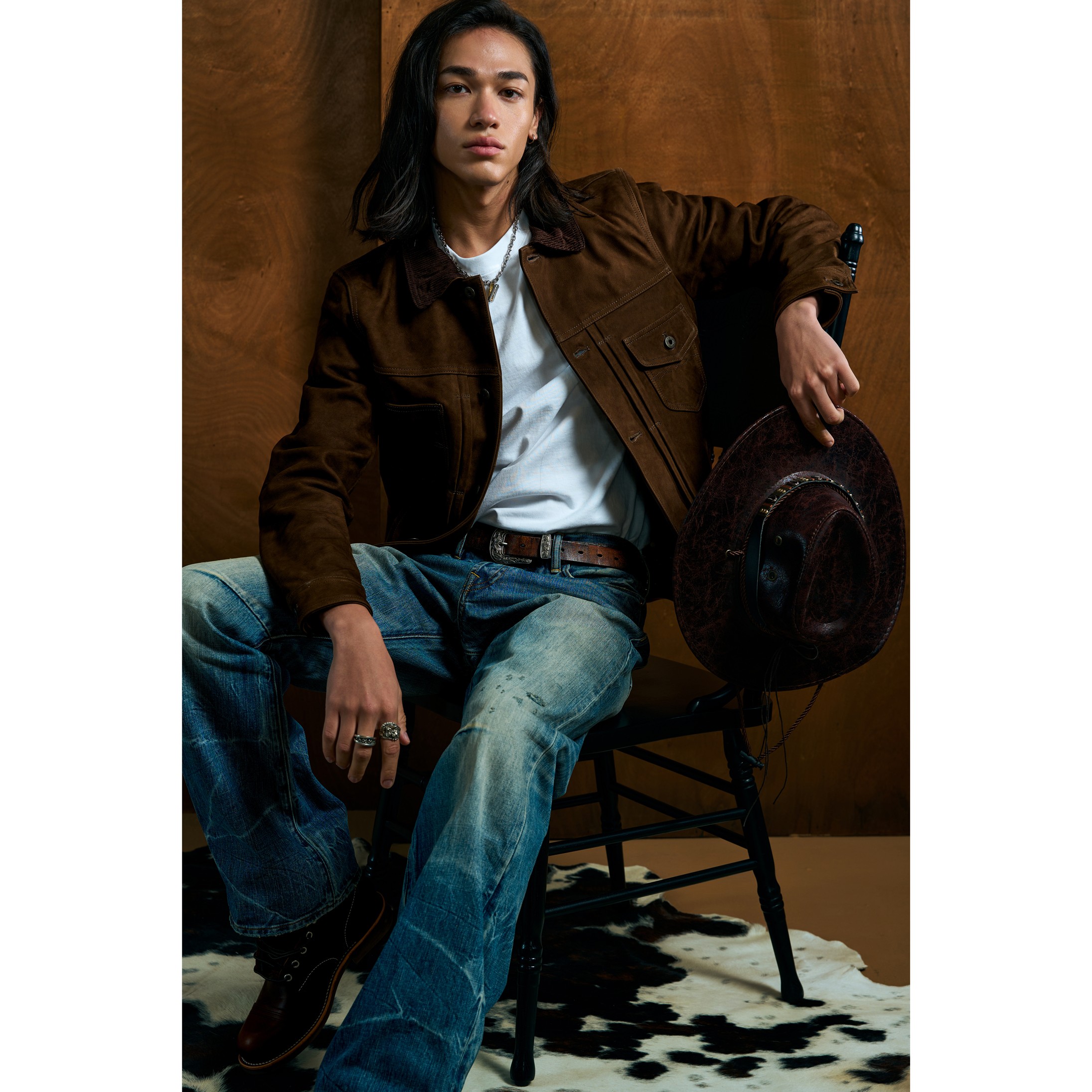 特叔美式工装卡哈特牛皮猎装