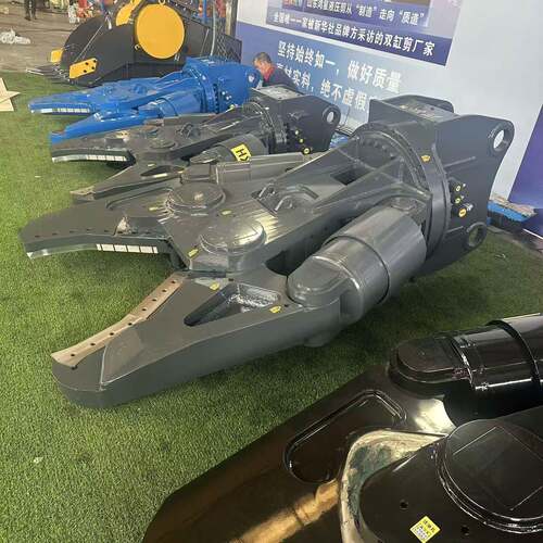 开口550mm拆车场液压剪免费安装指导福莱科技