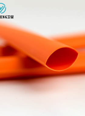 橙色 双壁热缩管 环保绝缘 含胶热缩套管 3倍收缩3.2mm-45mm