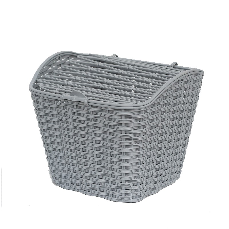 自行车车筐车篮子电动车前车筐折叠车篓山地车单车复古菜篮子通用