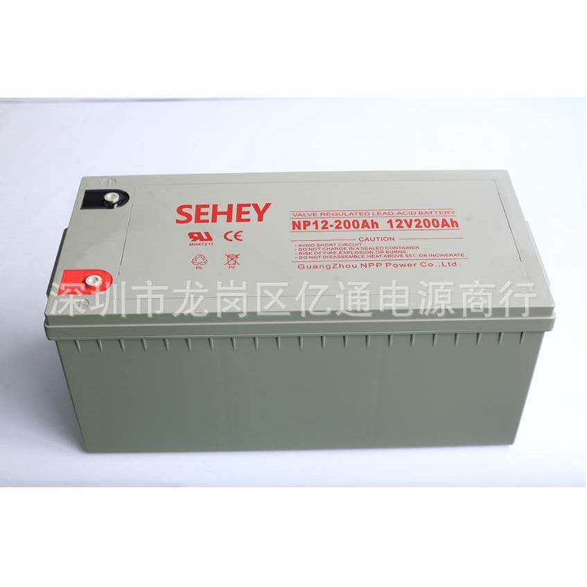 西力SENEY蓄电池NP200-12 12V200AH太阳能/风能专用 含税运报价