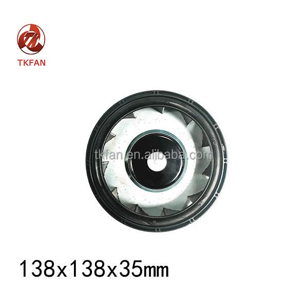 138x35mm 12v/24v/48v直流高压离心鼓风机风扇带轴承直流电流的正