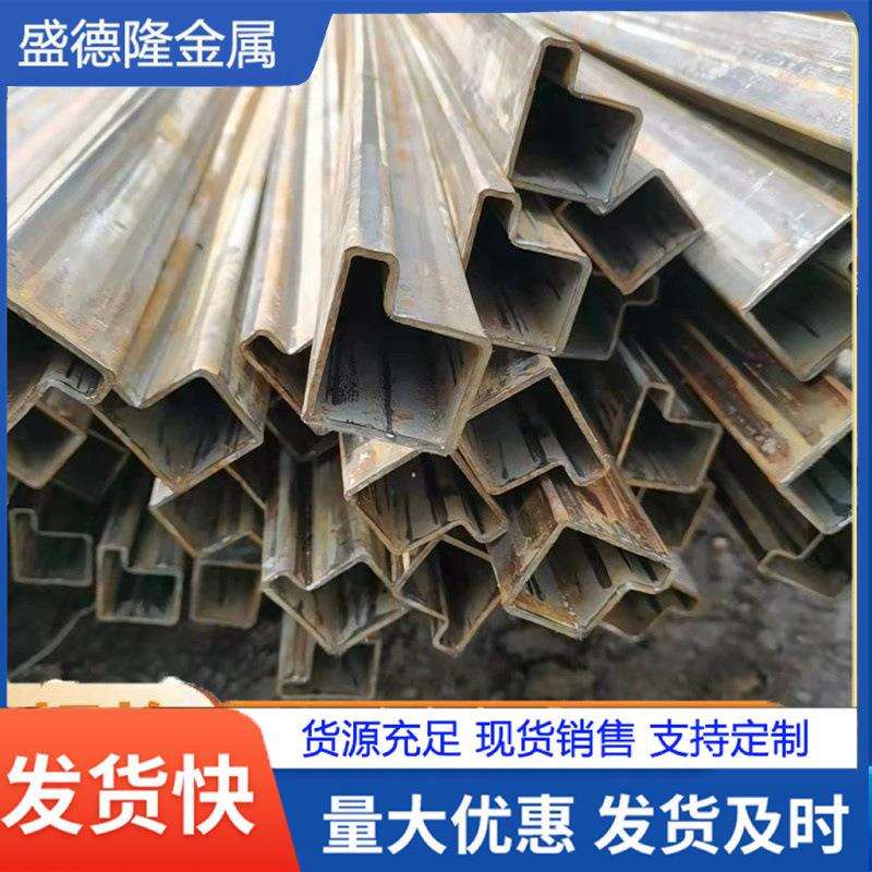 小口径精拔加芯P形管 现货黑皮框料床铺专用薄壁P形管L形管钢管