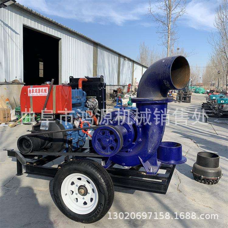 四缸发动机12寸抽水机 拖拉机后悬挂高压泵