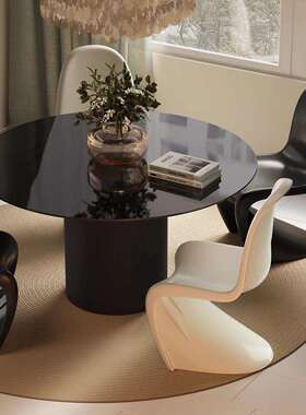 创意人体工学椅靠背椅轻奢简约方靠背椅洽谈化妆亚克力椅子餐桌椅