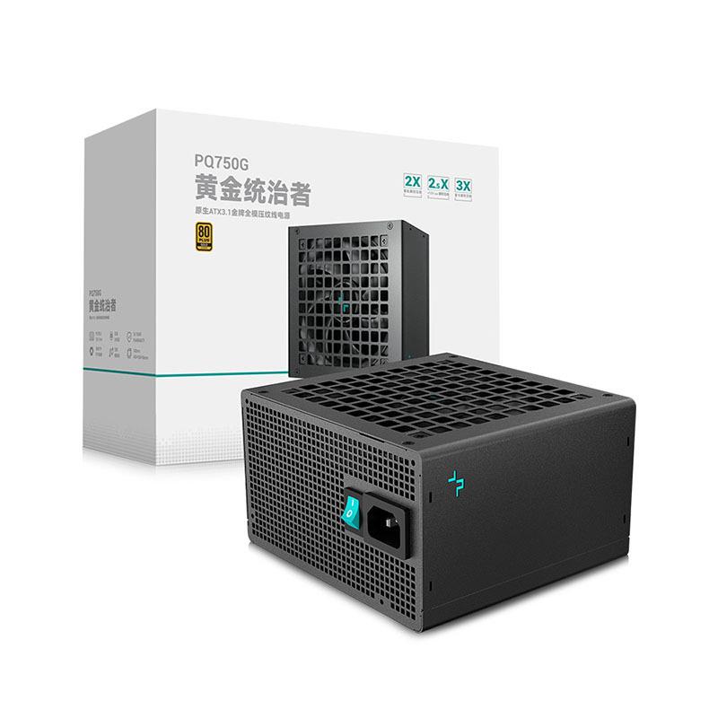 九州风神PQ750G电源原生ATX3.1接口日系电容台式电脑750W静音模组