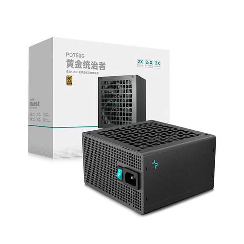 九州风神PQ750G电源原生ATX3.1接口日系电容台式电脑750W静音模组