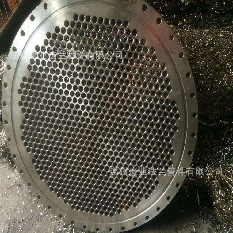 不锈钢法兰抗压热换器管板压冷凝器用管板力容器管板大口径管板
