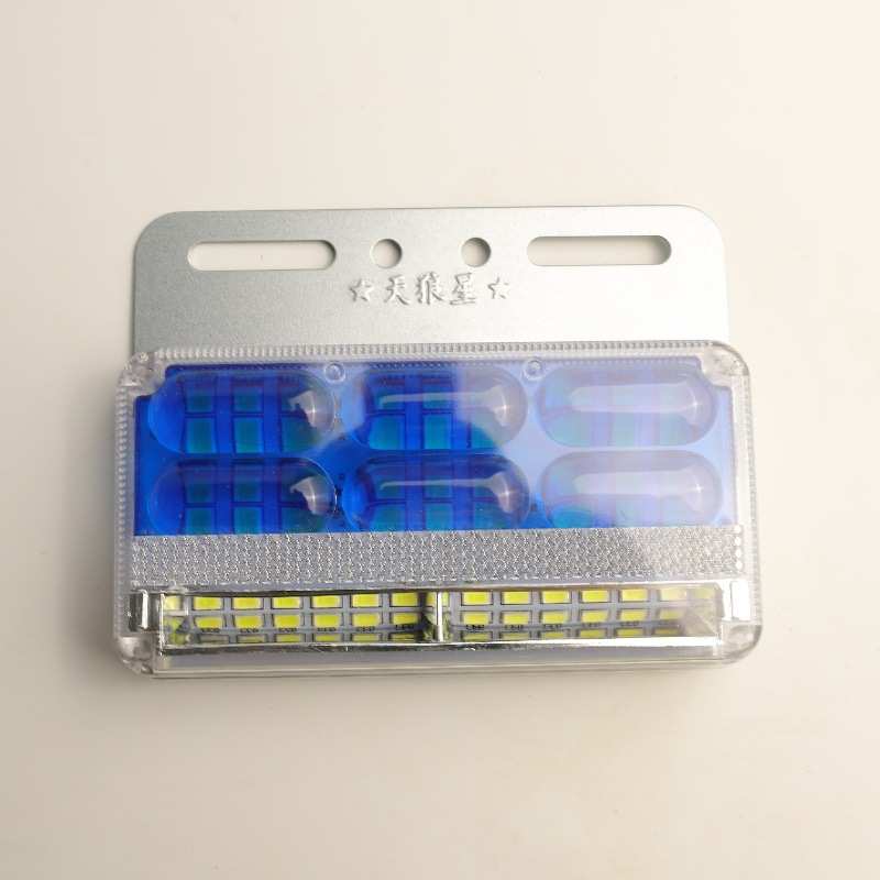 24v轮胎灯LED示宽防水超亮挂车货车三排照地边灯侧边照地腰灯