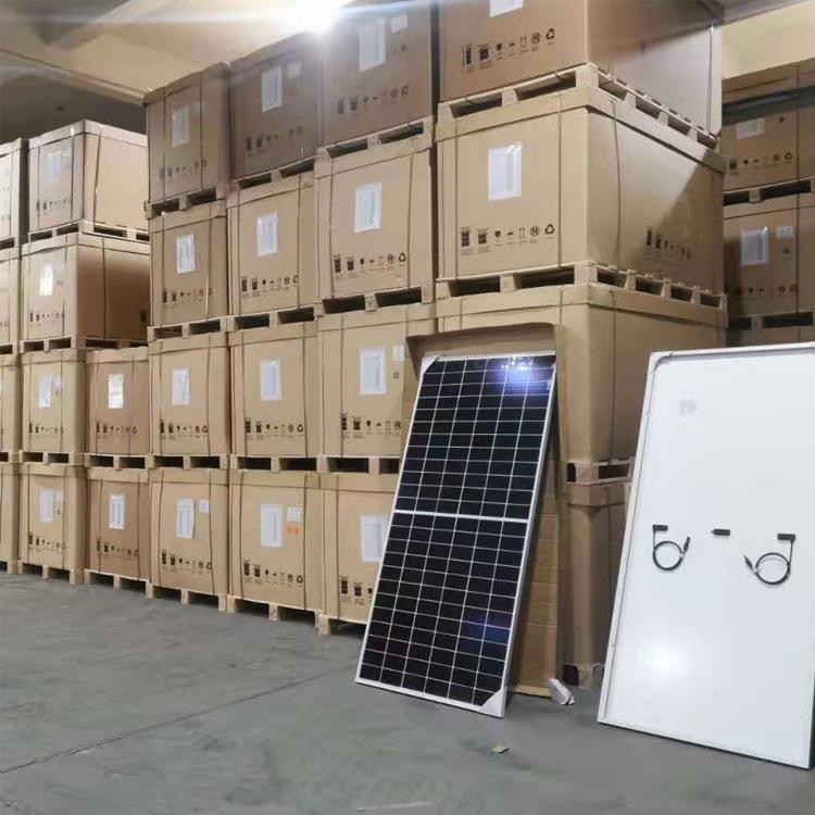 550W单晶硅太阳能组件开路电压49VA类发电电池板