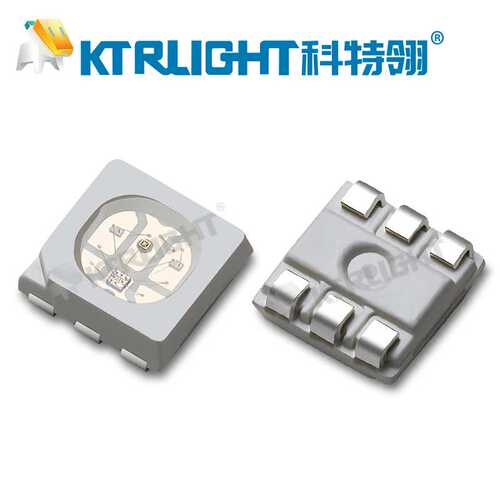 LED3838幻彩四脚RGB贴片灯珠 内置IC3838RGB灯珠 3838幻彩四脚