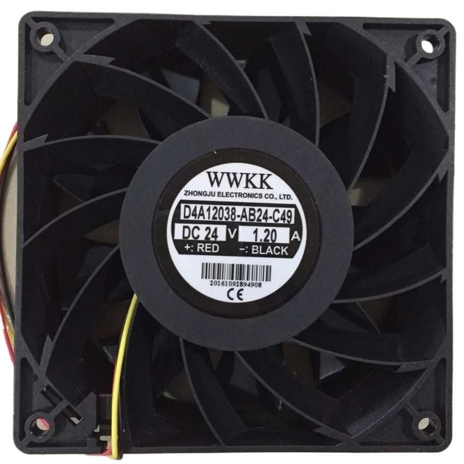 D4A12038-AB24-C49 DC24V 1.20A 大风力散热风扇