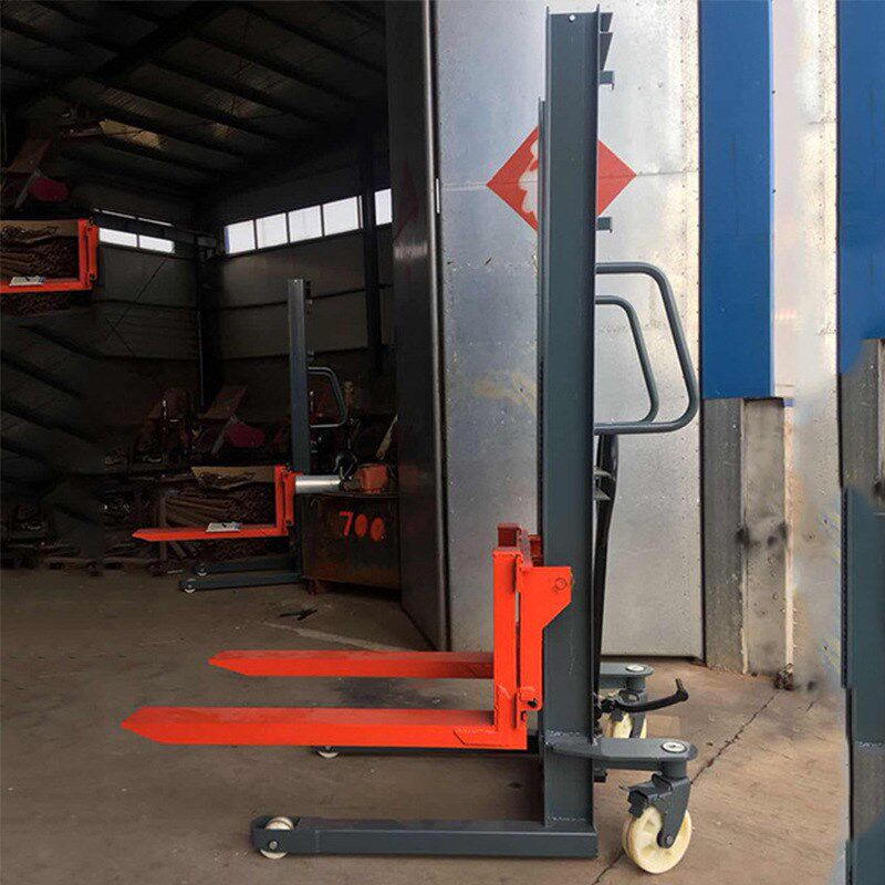 手动液压叉车2吨液压堆高车吨仓储手拉叉车1吨手动堆垛升降叉车