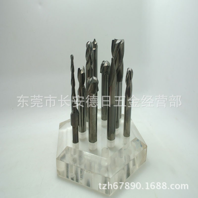 超微粒钨钢斜度立铣刀 1.0*1 合金立铣刀 钨钢斜度铣刀