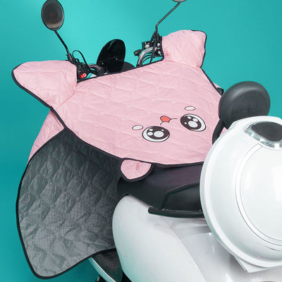 电动车挡风被春夏季小型摩托车防晒薄款卡通可爱防风防雨防水