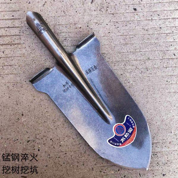 军泽铁锹农用挖树根坑工具木柄尖头开沟渠铲子锰钢锹植树浇田水锨,农机/农具/农膜,铲子,淘宝优惠券,粉丝福利购,淘宝优惠卷