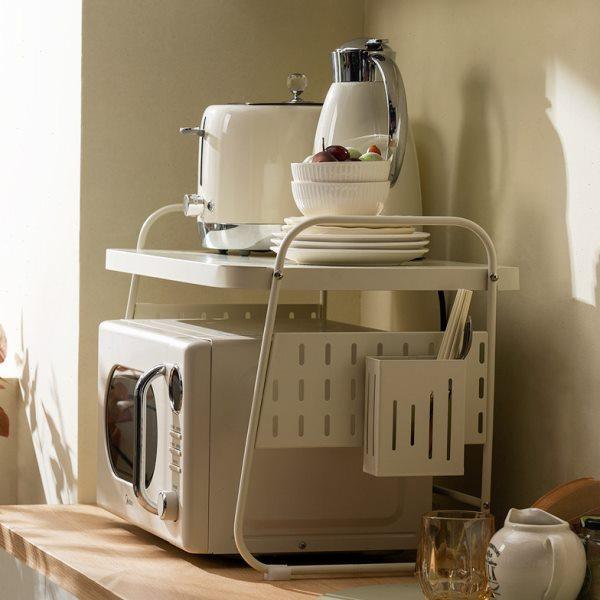 微波炉置物架厨房储物架烤箱架子台面多功能洞洞板家用电饭煲支架,厨房/烹饪用具,微波炉置物架,淘宝优惠券,粉丝福利购,淘宝优惠卷