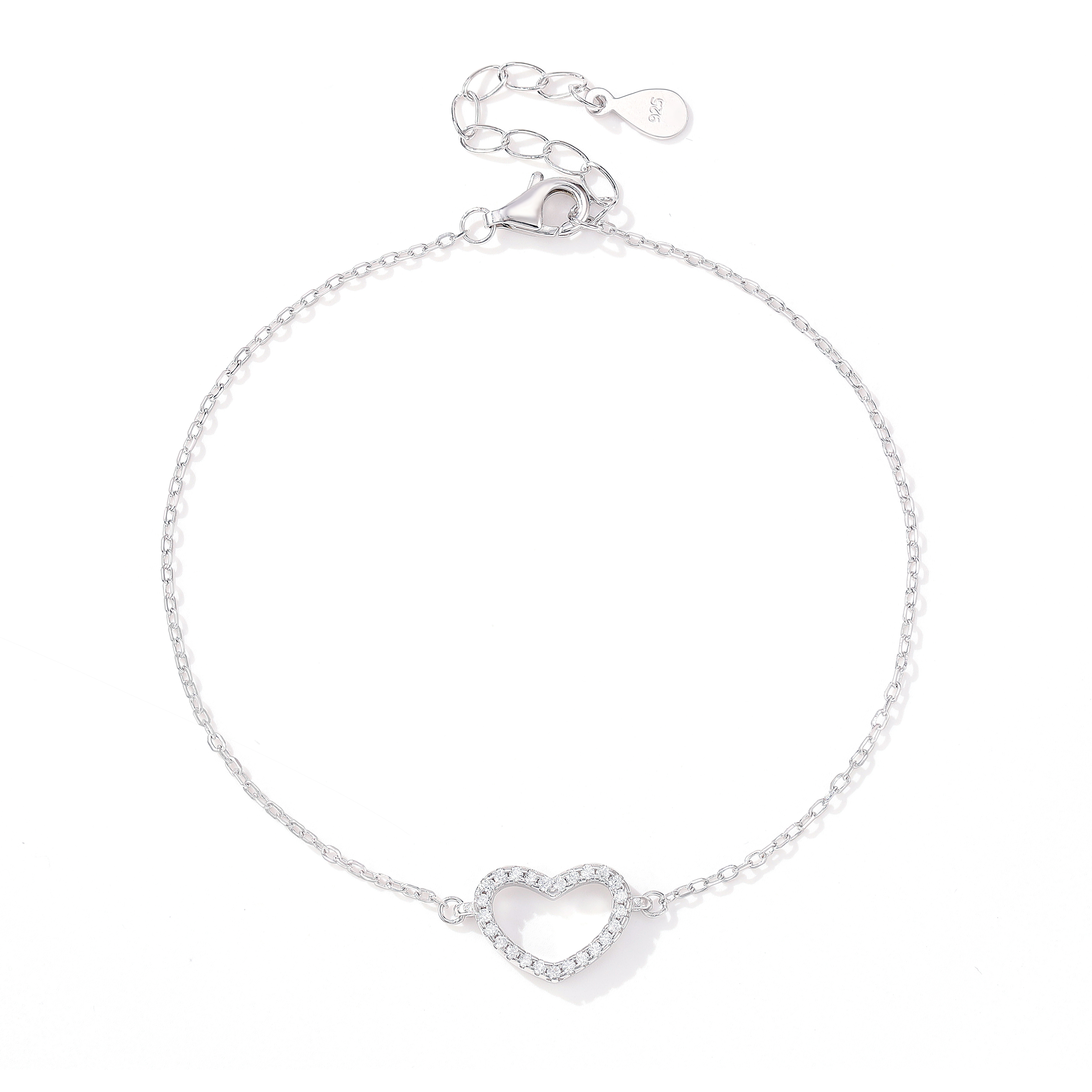 KAANJEWELRY爱心手链简约百搭