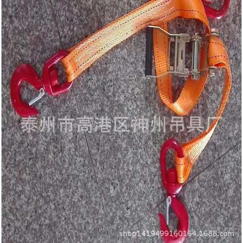 神州SW630 汽车收紧器 船舶货物捆绑器 码头机场防风带