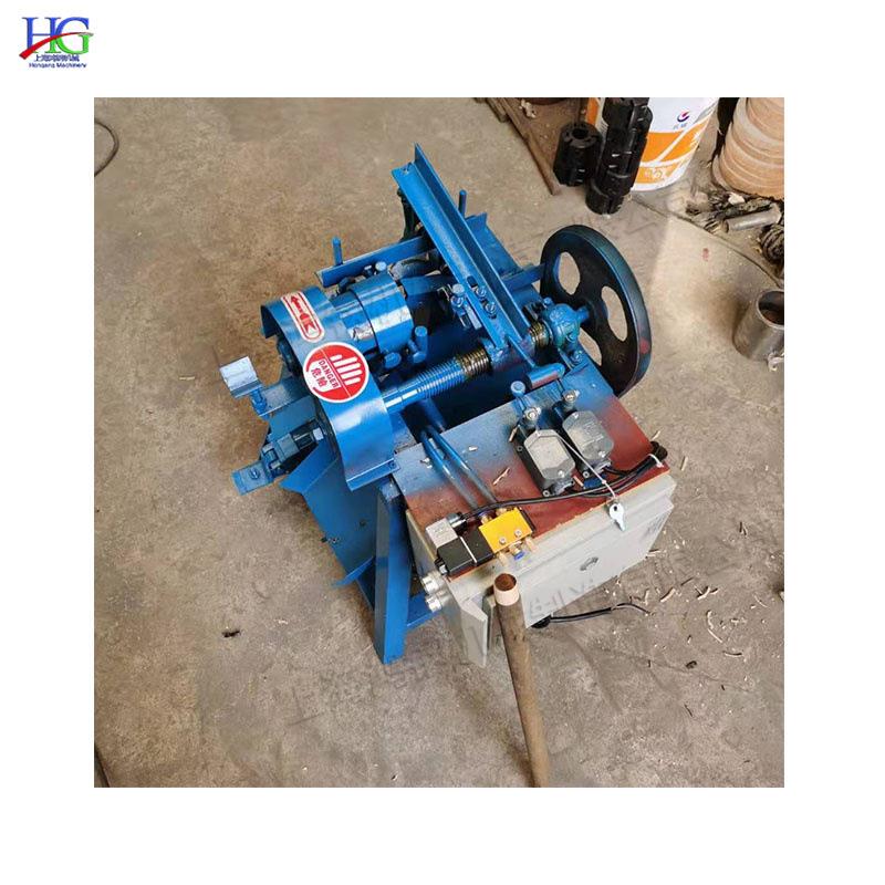 木棒拖把杆开牙机 圆棒工具木把螺纹机 小型木材家具装饰套丝机