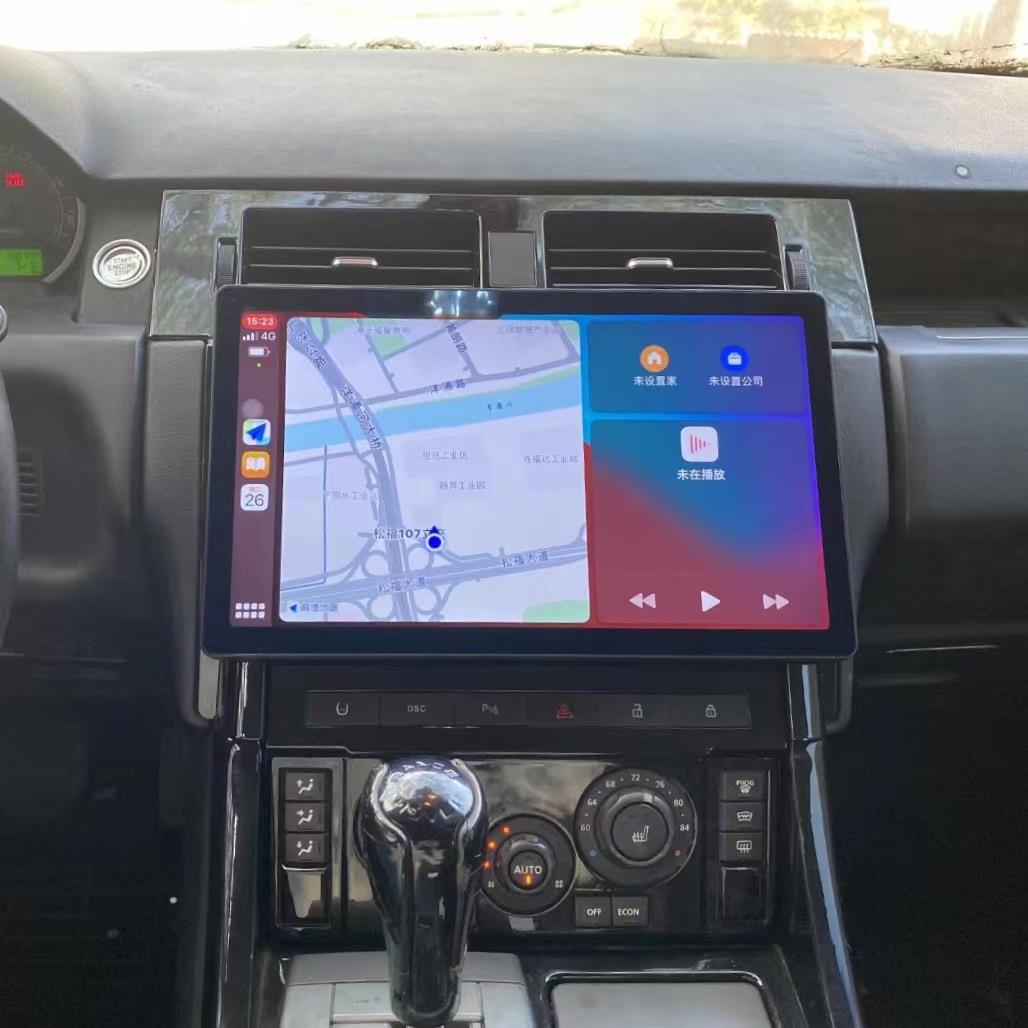 适用05-09款路虎揽胜安卓智能导航一体机13.3寸屏八核内置Carplay