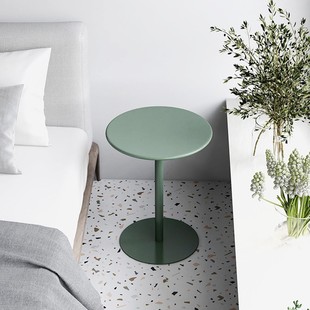 北欧网红沙发边几角几卧室阳z台简约客厅小茶几圆桌迷你小桌子