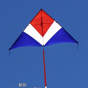 三晋开元风筝伞布大v三角544微风易飞碳素杆大人专用初学2024新款