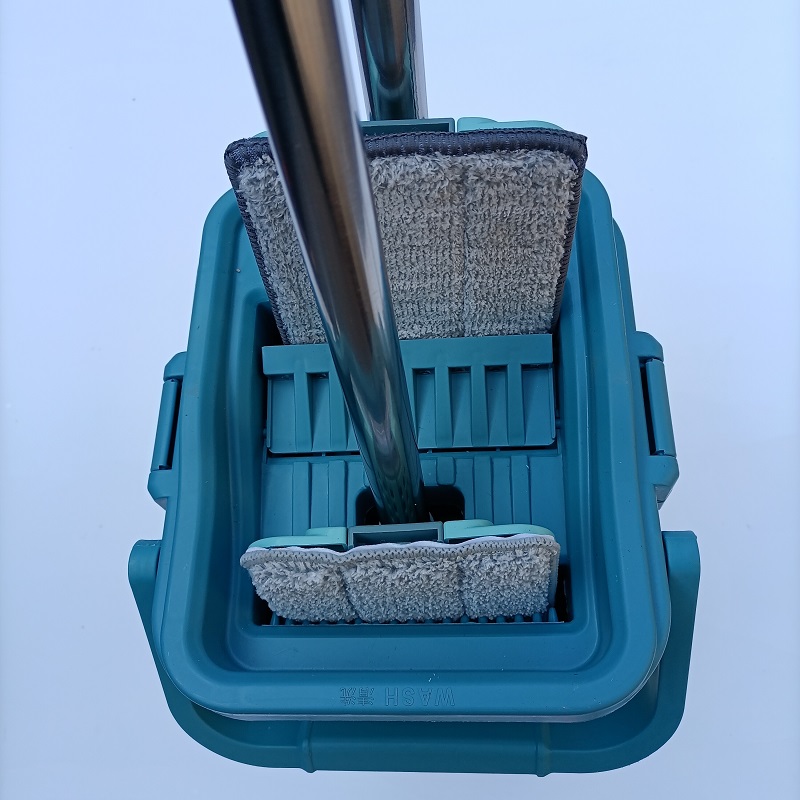 刮刮乐平板拖把i网红超强不锈钢一体杆超细纤维尘推手动拖板老客