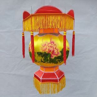 仿古宫灯手工花灯古风春节中秋元宵节花灯彩灯灯会灯展花灯笼成品