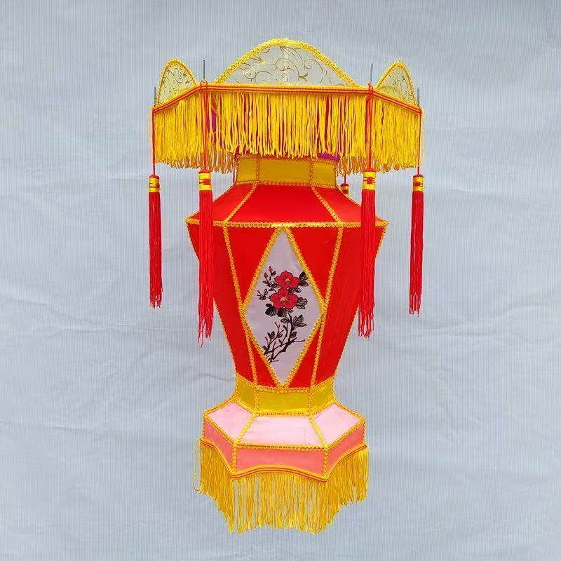 彩色宫灯灯笼宫廷花灯街道装饰灯笼中式节日户外仿古活动布景灯笼