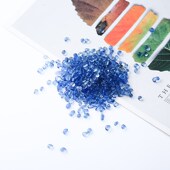 500克天然鱼缸沙底砂造景装 饰玻璃砂水族箱底沙摆件布景玻璃石子