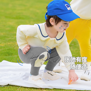 儿童宽松长裤 春秋季 2023外穿秋款 女屁屁裤 男宝宝裤 子婴儿大pp裤