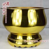铜香炉纯铜大号特大薰香炉 16寸 28寸光身纯铜香炉宣德炉寺庙佛具