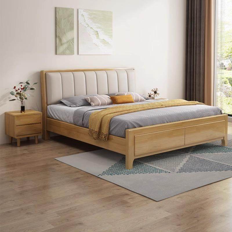 北欧实木床现代简约主卧室1.8米双人床小户型1.5m1.2m单人软靠床,模玩/动漫/周边/娃圈三坑/桌游,模型制作工具/辅料耗材,淘宝优惠券,粉丝福利购,淘宝优惠卷