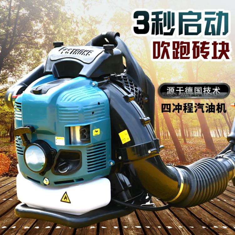 汽油大功率背负式公园草坪吹叶机工地风力灭火鼓风机燃油型吹雪机