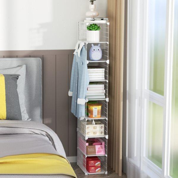 超窄书柜20cm宽夹缝窄缝小书架宿舍缝隙落地储物柜简易收纳置物架,收纳整理,书桌收纳置物架,淘宝优惠券,粉丝福利购,淘宝优惠卷