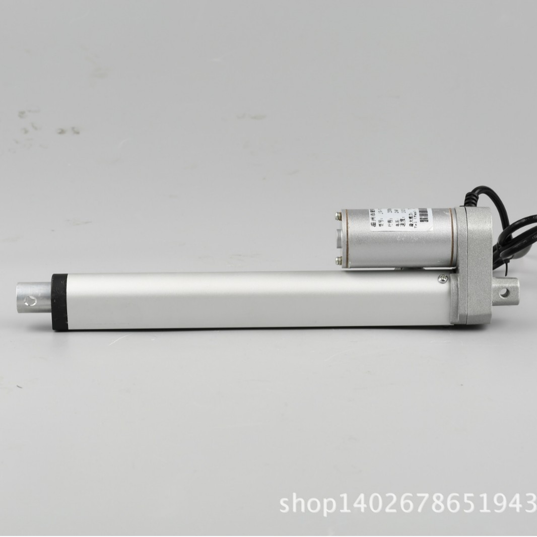 行程100mm微型电动推杆小型执行器厂家电动缸智能垃圾箱电视机柜