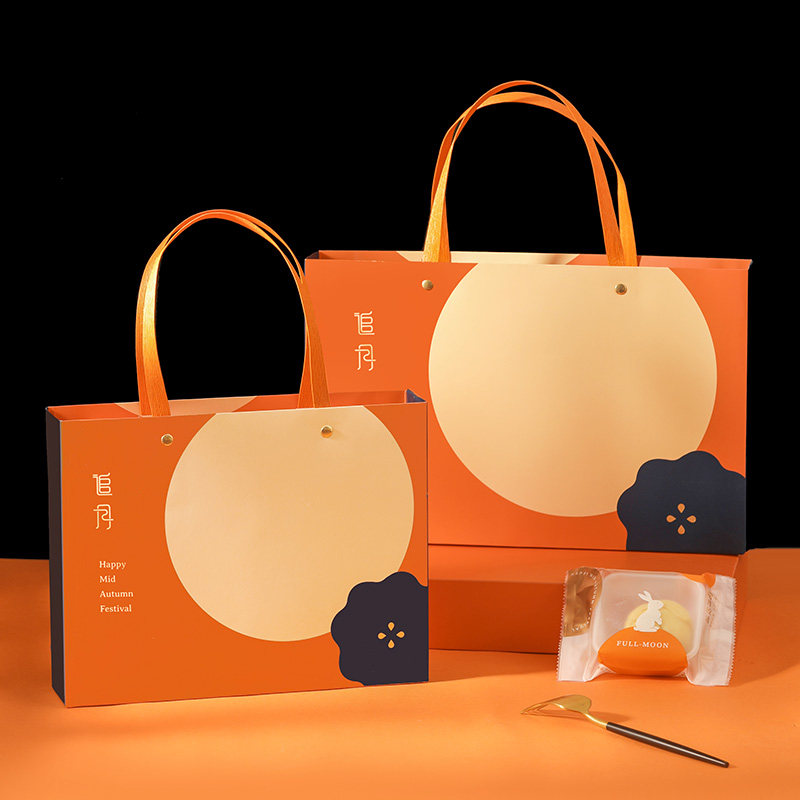 2023新款中秋月饼包装盒礼盒6 8粒50g高档创意礼品流心蛋黄酥空盒