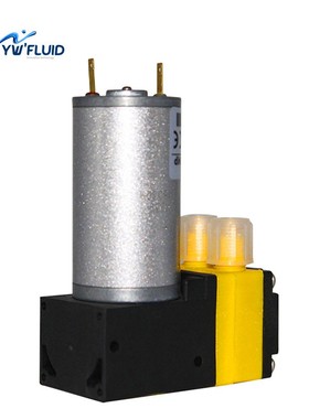 隔膜泵微型真空泵12V抽气泵24V吸气YW05小型直流负压泵自吸水泵