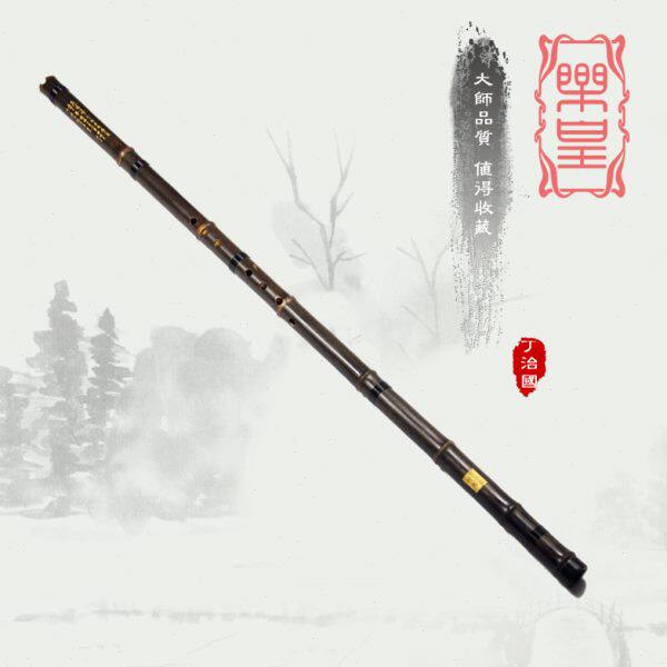 丁治国精制专业一节紫竹演奏箫 GF调八孔箫 六孔E调萧D调洞箫乐器